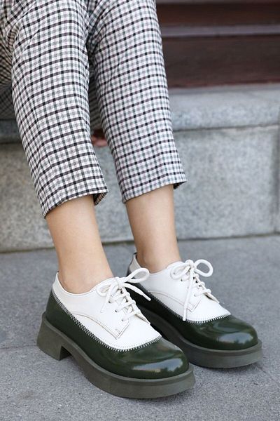 NILUFARR Rachel Green Patent Genuine Leather Casual Women's Shoes