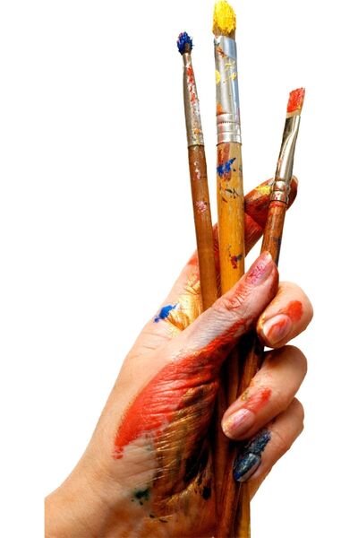 mercan tuval Mercan Pres Tuval Yuvarlak 40 Cm 1 Adet