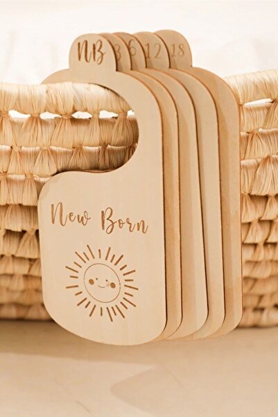 MartinaCole Bebek Aylık Askı Ayırıcı Aylık Bebek Aksesuarı