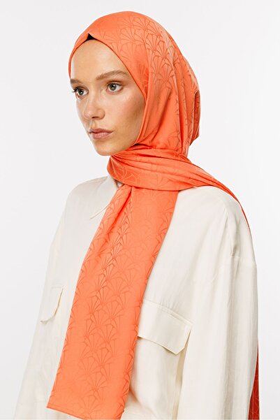 Mooncorn Σάλι με μοτίβο Lotus Silky Jacquard