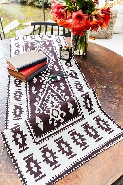 Arma House Covor turcesc Duck Linen Runner 40 X 140