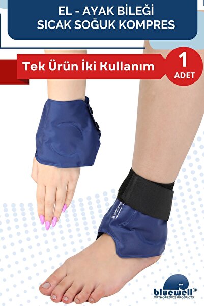 BLUEWELL ORTHOPEDICS PRODUCTS El Ve Ayak Bileği Için Termojel Sıcak Soğuk Kom...