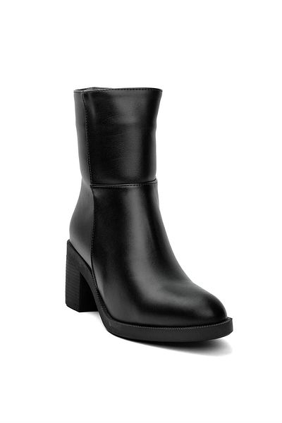 MİSS PARK MODA Miss Park Moda - PM342 K0761 Cizme negre pentru femei cu toc