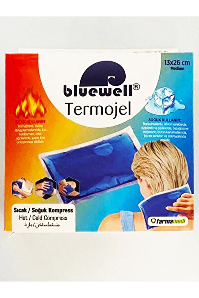 BLUEWELL Sıcak Soğuk Termojel Kompres Buz Jel Termojel 13 X 26 Cm Termojel 13 X 26 Cm