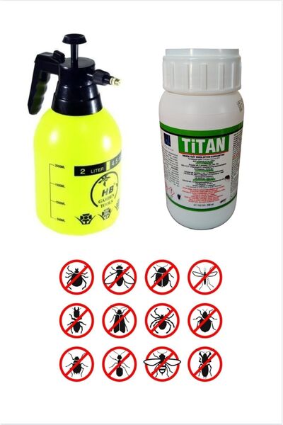 UCF TARIM Açık Ve Kapalı Alan Tüm Böcek Türleri Için Titanec 250ml/hb 2lt Ila...