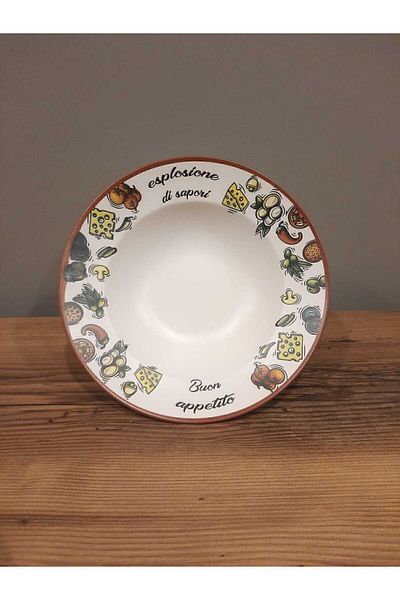 Keramika KERAMİKA PASTA PLATE 26 CM DELTA