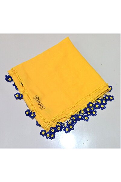 REYYAN Blue Trend El İşi Tığ Oyalı Yazma