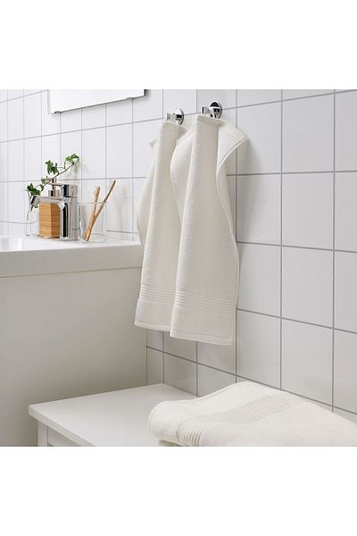 IKEA 2 bucăți prosop mic de baie 30x50 cm mâna față set de 2 bumbac alb