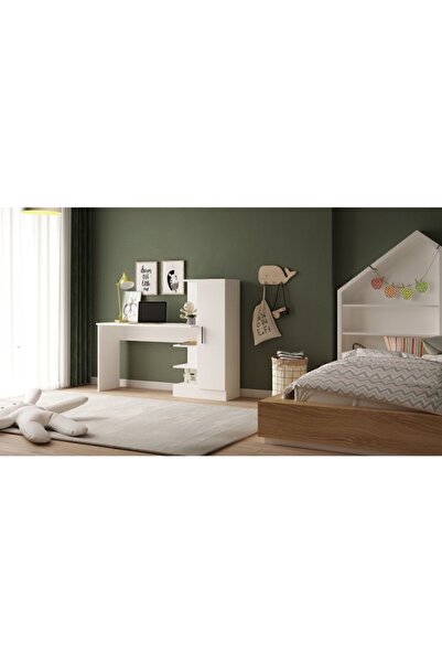 Yurudesign Laura Çalışma Masası, Kitaplık Raf