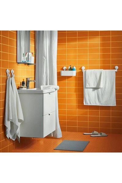 IKEA Bathroom Toilet Mat Domestic Use Patternless 40x60cm