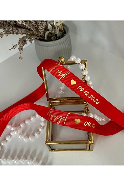 ALYANSHOME İsimli Tarihli İncili Yüzük Kurdelesi