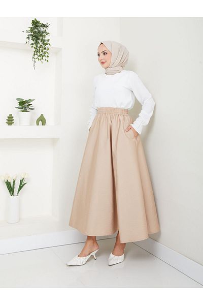 VOLT CLOTHİNG Ejtőernyős női szoknya - zsebrészlettel