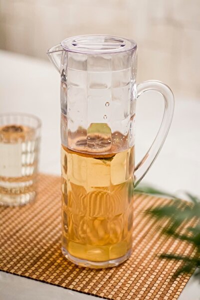 EWs Arkilik Allegra 1,5 Lt Şeffaf Sürahi (BUZDOLABI KAPAK RAFINA SIĞAR)