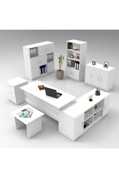 Yurudesign Vario Abcdefg2 Ofis Masa Makam Takımı 3 Renk