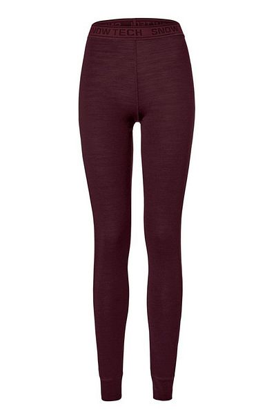Tchibo Women Full Length Plain Legging, Maroon