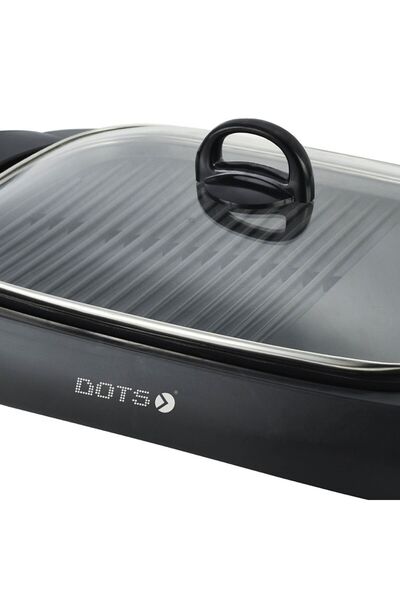 DOTS Coolin 2000W Healthy Electric Grill – Black 🍗