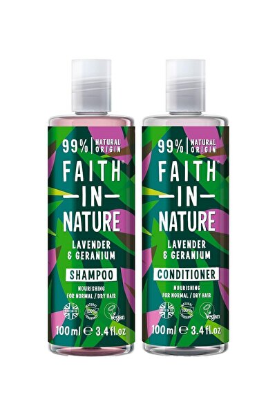 Faith In Nature %99 Doğal Rahatlatıcı Lavanta&sardunya Şampuan Saç kremi 100 ml