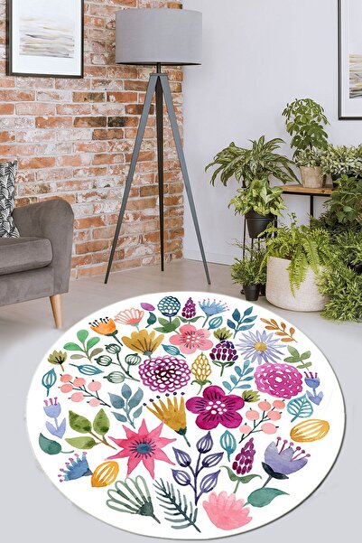 Chilai Home Drenaj Çap Dekoratif Modern Tasarım Yıkanabilir Kaymaz Taban Halı...