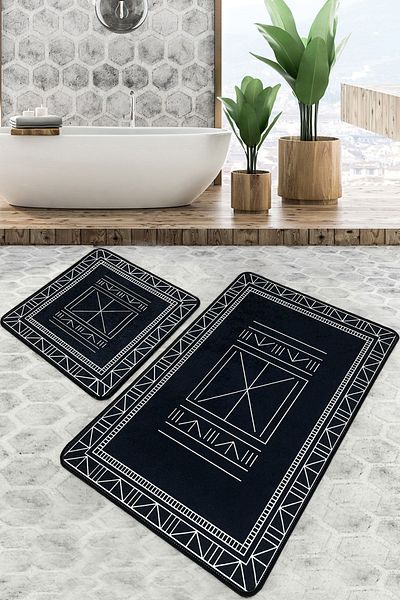 Chilai Home Vansiya 2-Piece Bathroom Set Djtbanyo