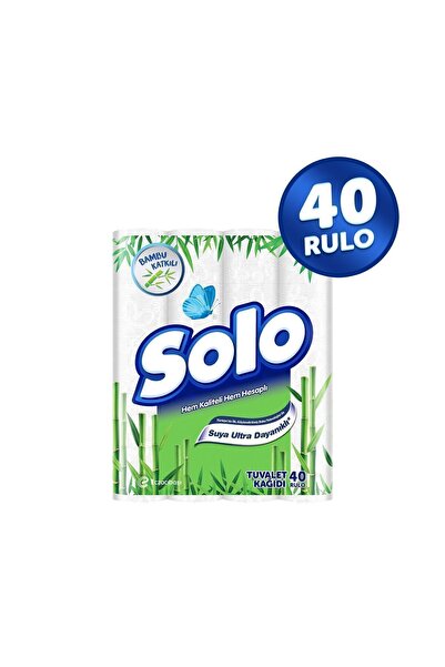 Solo Bambu Tuvalet Kağıdı 40’lı