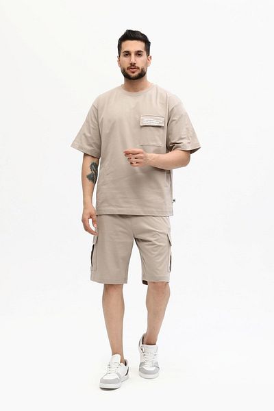 Owut Collection Ανδρικό Σετ σορτς με στάμπα