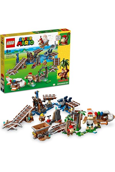 STOREMAX مجموعة مغامرات shpwave Super Mario Diddy Kong's Mine Car 71425 (1157...