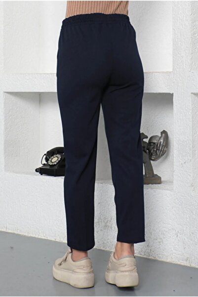 memetti m şekil Γκρι Plus Size Carrot Leg γυναικείο παντελόνι