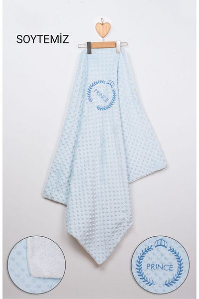 SOYTEMİZ Soft Texture Blanket for Baby Boy