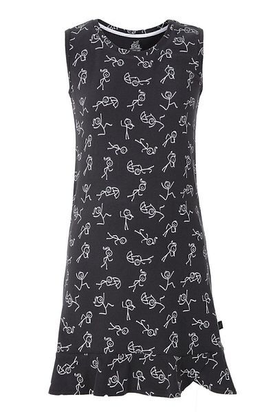 BRZ KIDS Girl's Black Nightgown