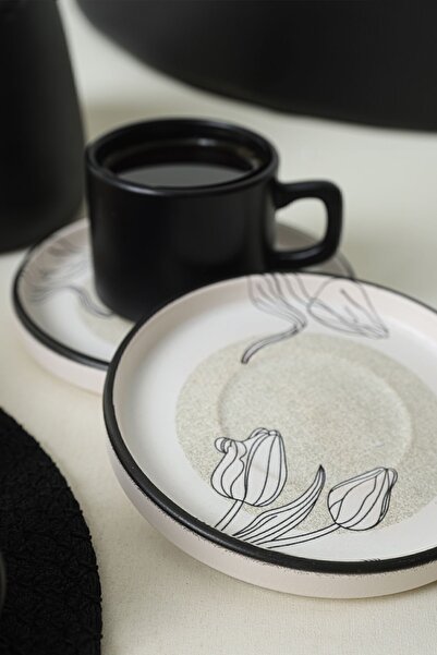 Keramika Set de ceai stivuibil Shade Flowers 12 piese - pentru 6 persoane 21848