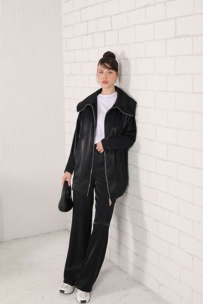 Melike Tatar BLACK Sparkling Suit 32-2079