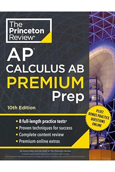 Penguin Random House مراجعة برينستون لحساب التفاضل والتكامل AP Premium Prep 2024