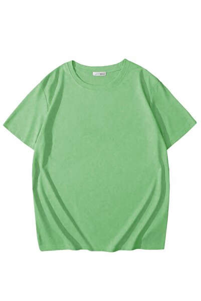 BRZ KIDS Tricou de bază unisex pentru copii, verde apă