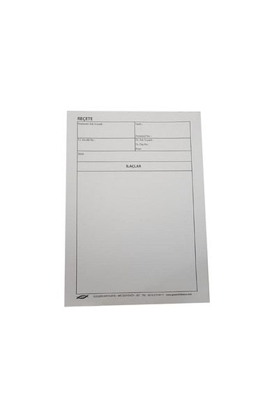 Gülşen Kırtasiye Prescription - 2 Cobs