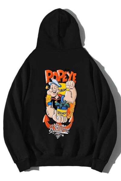 BRZ COLLECTION Hanorac oversize unisex Popeye Popeye