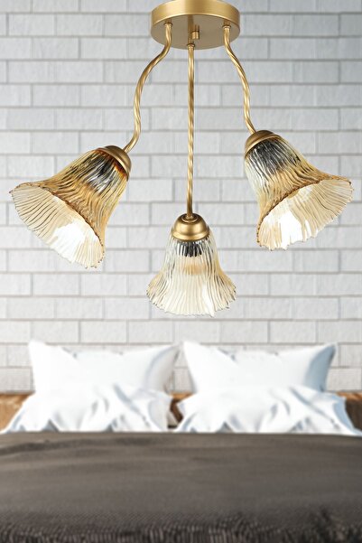 Begüsa Lerzan 3.Lü Avize Eskitme