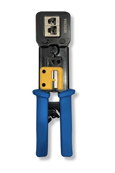 Rose Ez Rj45 Rj11 Rj12 Cat5 Cat6 Yeni Nesil Konnektör Pense Lüx Kolay Sıkma Pensesi