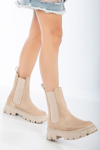 moun shoes Μπότες από καουτσούκ με χοντρή σόλα