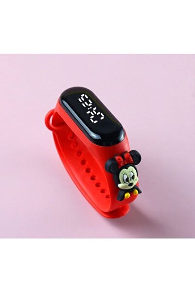 MICKEY & MINNIE Minnie Mouse Digital Saat Su Geçirmez!