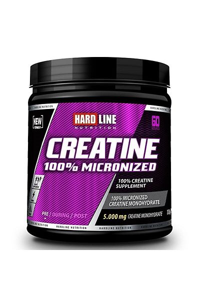 Hardline 60 Serve Creatine 100% Micronized 300gr - Unflavored
