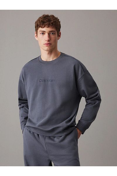 Calvin klein grey sweatshirt mens top