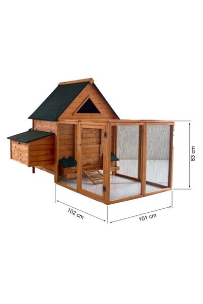 Chicken Picks Doğal Ahşap Lüks Yumurta Tavuğu Için Kümes