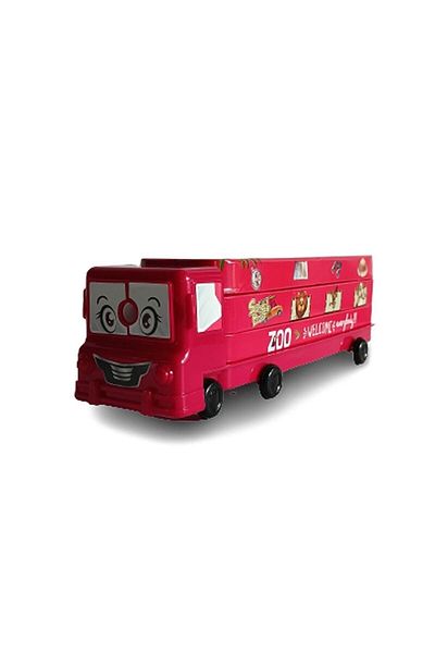 Globox Red Metal Pen Truck - Shaved Pen Holder