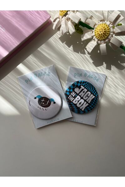 Hara Company BTS J-Hope Jack In The Box 2’li Rozet