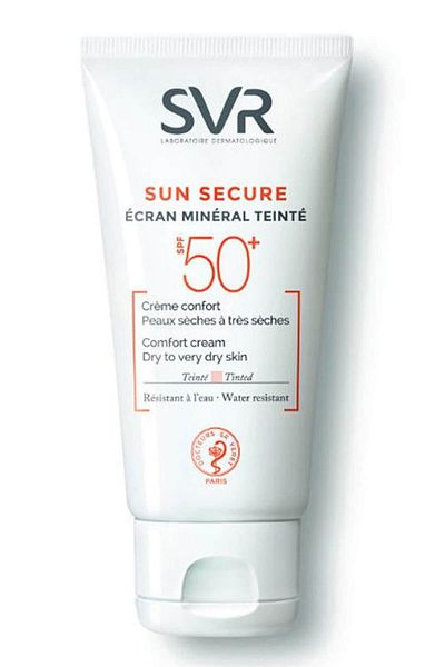 SVR واقي الشمس المعدني الملون - شاشة Sun Secure Mineral Teinte SPF50+ 50 مل3401360167766