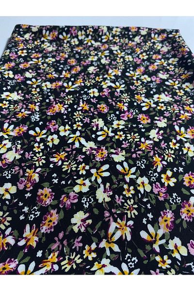 BURSA KUMAŞTAN En150 X100 Colorful Viscose Cotton - Dress, Shalwar, Skirt, Blouse and Shirt Draped Reg