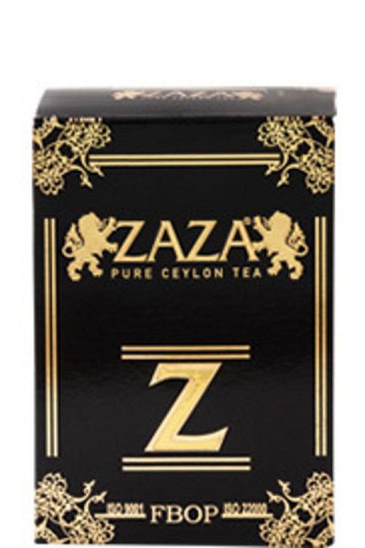 Zaza Pure Ceylon Tea Fbop Cardboard Box 1000gr