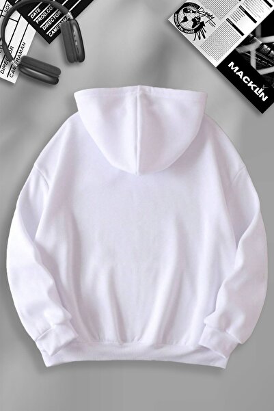 macklin Комбинация за влюбена двойка - Комплект от 2 части Behzat с щампа на гърдите и суичър с качулка Unhappy