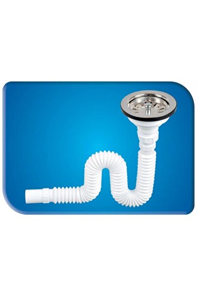 Genel Markalar GENİŞ AĞIZLI KÖRÜKLÜ TEKLİ ÇÖPMAK SİFONU (DERİN) - EVİYE (MUTF...