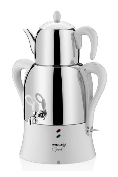 KORKMAZ A341-13 Vanilla Teapot - Cream